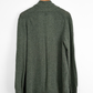 Saks Fifth Ave. Green Gray Cashmere Open Cardigan (XL)