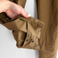 Vintage 90s Liz Claiborne Khaki Brown Buckle Waist Tapered Snap Ankle Cotton Pants