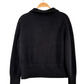 Pure Collection Black Cashmere & Lambswool Knit Zipped Cardigan Jacket (L)