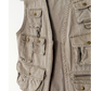 Vintage Toucan Country Khaki Safari Fishing Vest (men's M)