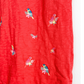 Boden Bright Red Polly Parrot Embroidered Sun Dress (4P or S)