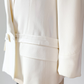 Yves Saint Laurent Ivory Tuxedo Blazer Jacket Runway 2011