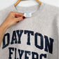 Vintage 00s Dayton Flyers Gray Navy Champion Reverse Weave Pullover Sweatshirt (S)