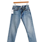 NEW RE/DONE Relaxed Crop Denim Jeans in Carpenter (26/4)