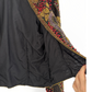 Made in India Heavy Beaded Embroidered Black Silk Jacket (M)