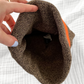 Filson Ballard Watch Cap Beanie Hat in Walnut / Flame