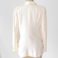 Yves Saint Laurent Ivory Tuxedo Blazer Jacket Runway 2011
