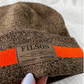 Filson Ballard Watch Cap Beanie Hat in Walnut / Flame