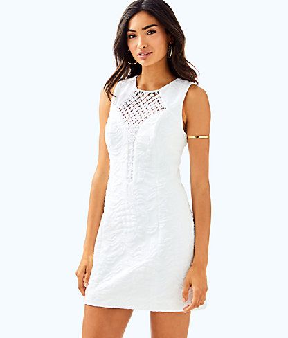 Lilly Pulitzer White Keali Stretch Dress (12)