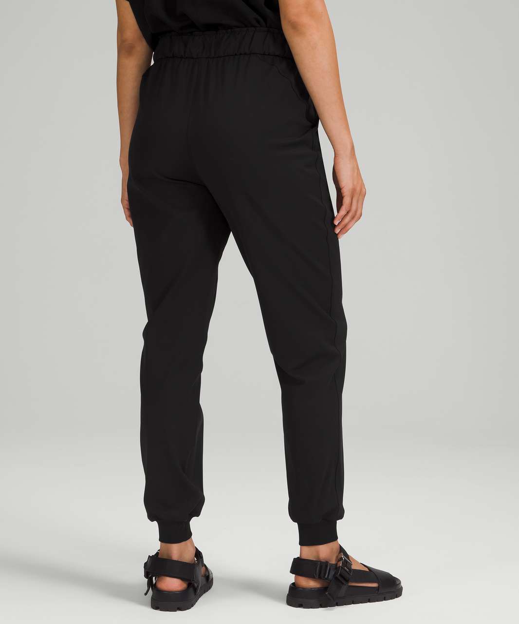 Lululemon Stretch High-Rise Jogger Pants in Black (6)