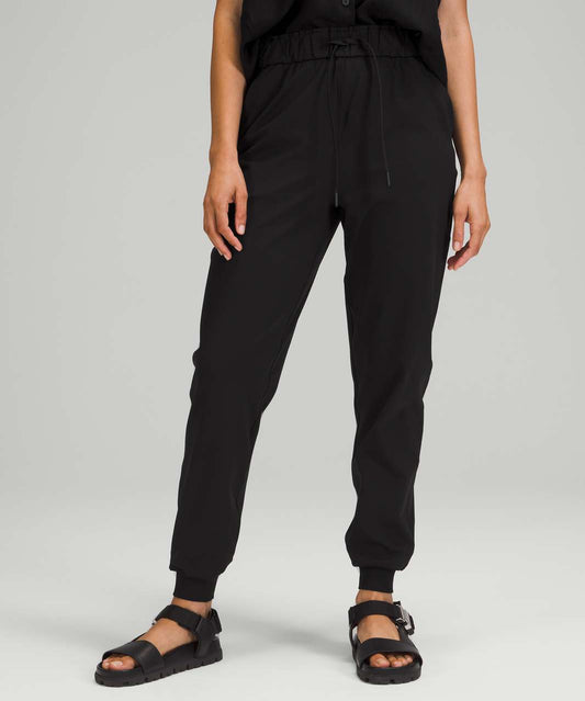 Lululemon Stretch High-Rise Jogger Pants in Black (6)