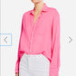 NEW Frank & Eileen Featherweight Pink Cotton Button Down Shirt (L)