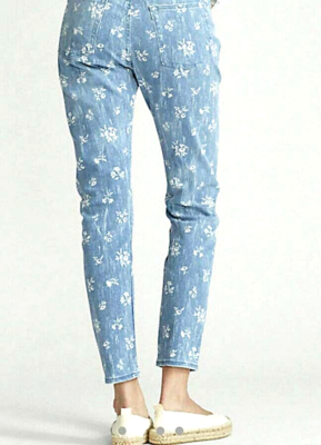 Polo Ralph Lauren Callen High Rise Slim Floral Print Jeans (29 or 8)