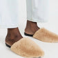 NEW Jenni Kayne Shearling Mule Slip On Flat Shoes (41 or 9.5)