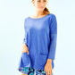 Lilly Pulitzer Cabo Metallic Knit Top (S/M)