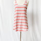 Lovers & Friends Summer Stripe Cover Up Tunic (S)
