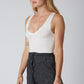Charcoal Lace Up Relaxed Shorts (S/M/L)