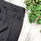 Y-3 x Adidas Solid Black Track Slim Ankle Pants (XS)