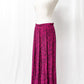 Vintage 90’s Pink & Black Maxi Skirt (S)
