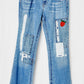 Vintage 99’ / Y2K l.e.i. Patchwork Denim Jeans (M)