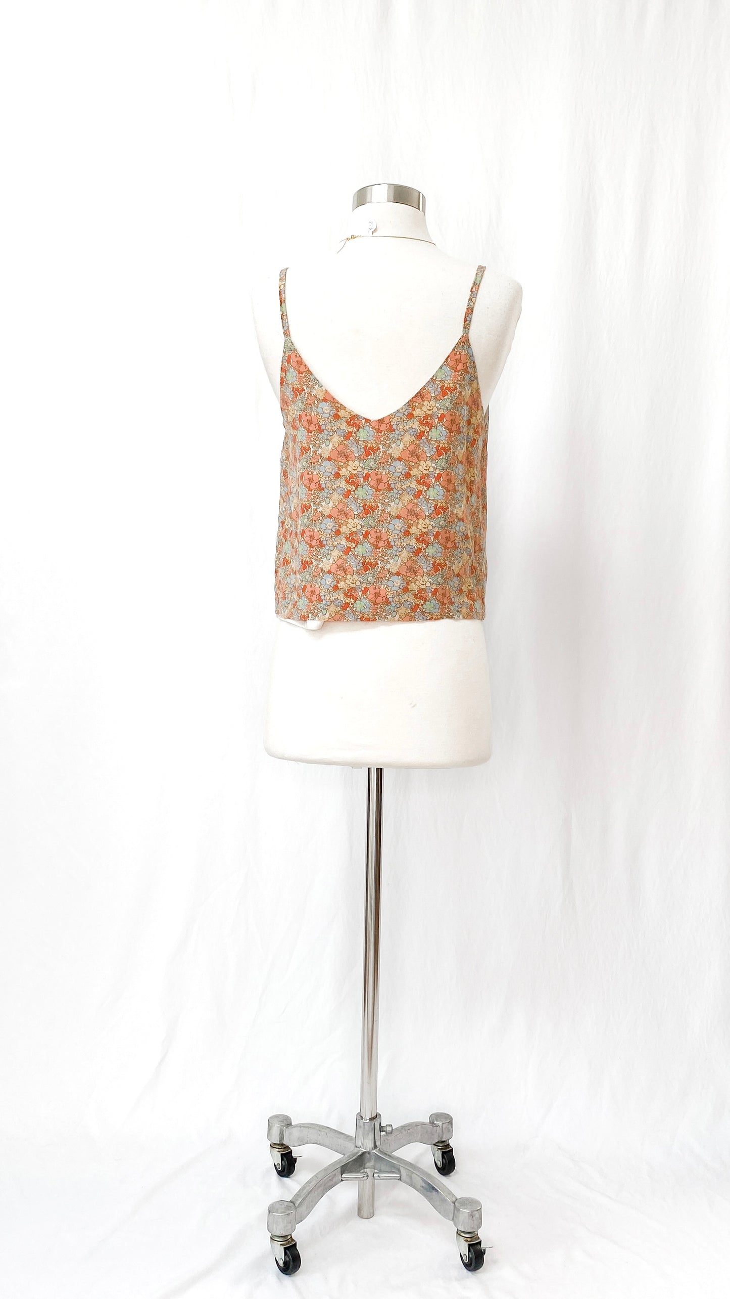 Madewell Silk Floral Top in Prairie Blossoms (6)