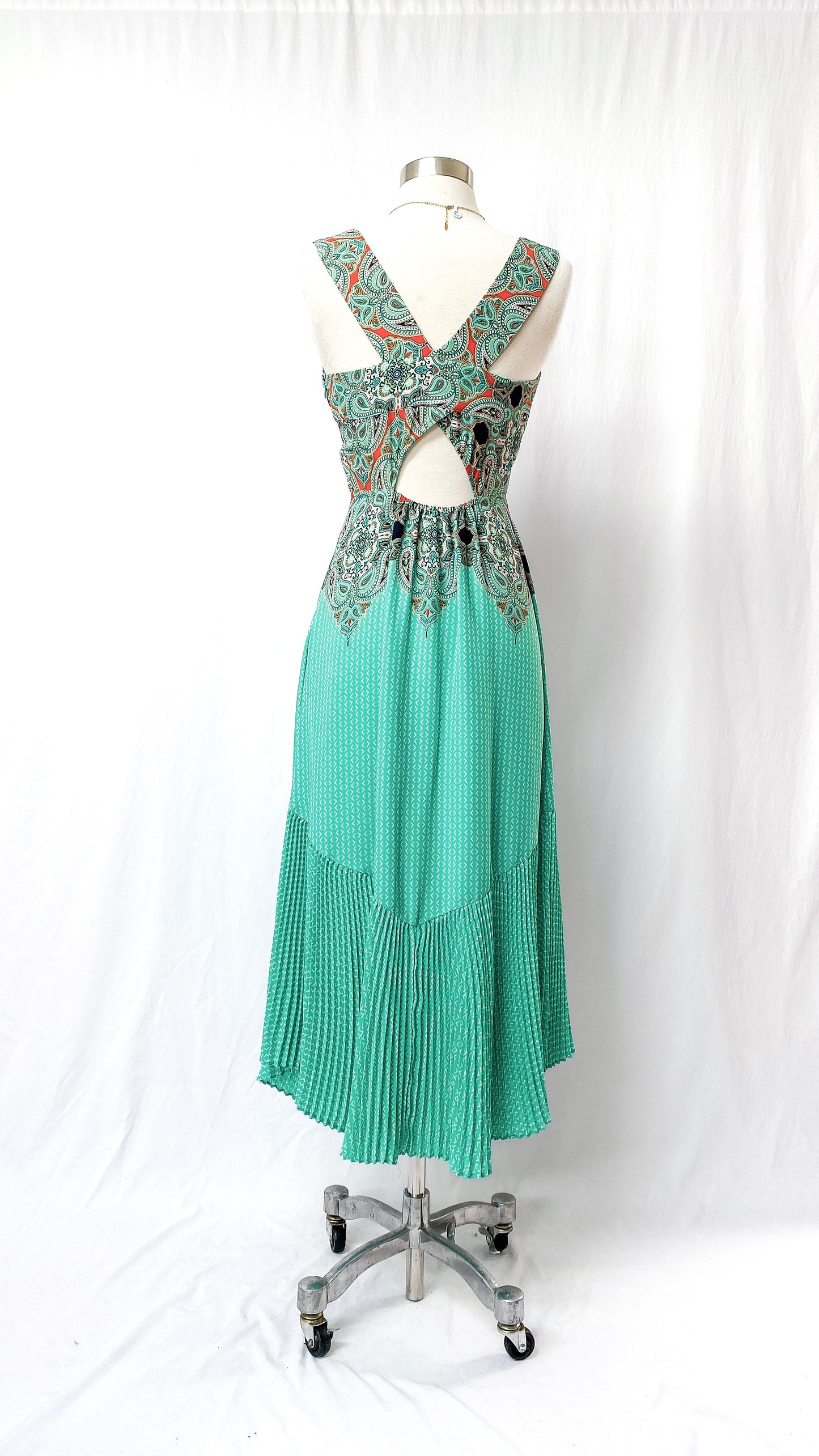 Anthropologie Maeve Canyon Creek Turquoise Dress (4)