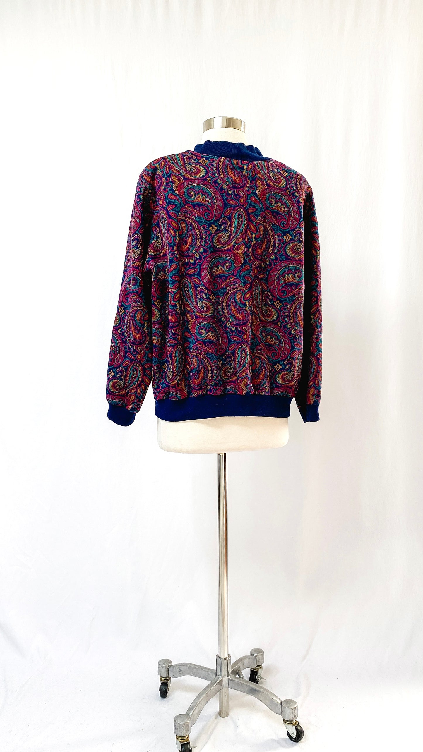 Vintage 90’s Alfred Dunner Paisley Knit Top (M/L)